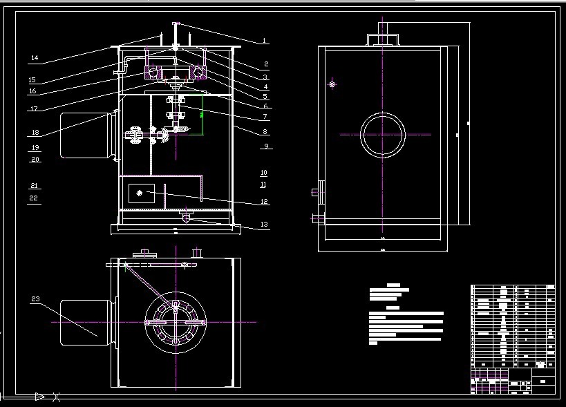 A991-汽车轴承零件清洗机的设计