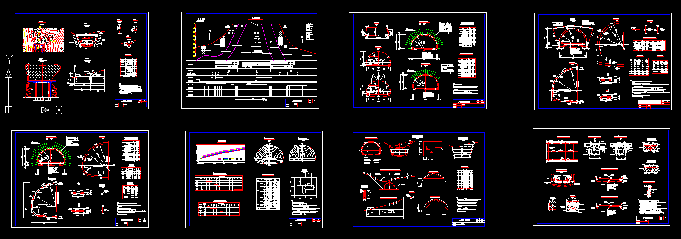 B001-大跨公路隧道—水口山隧道结构与施工设计