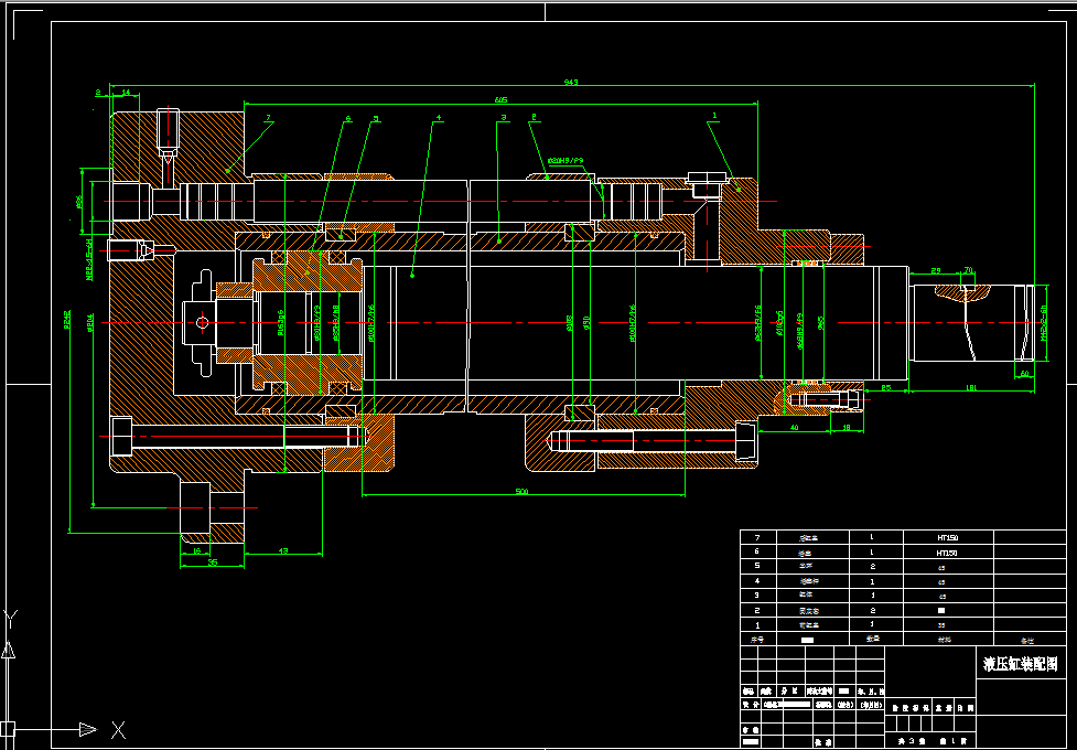 B006-卧式双面铣削组合机床的液压系统设计