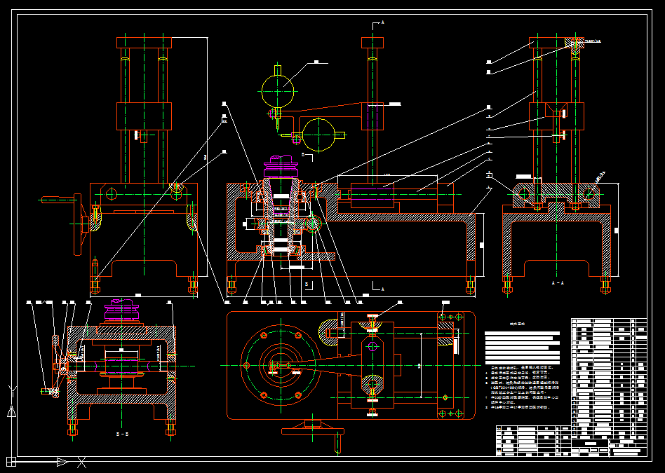 B025-机械式测刀仪设计