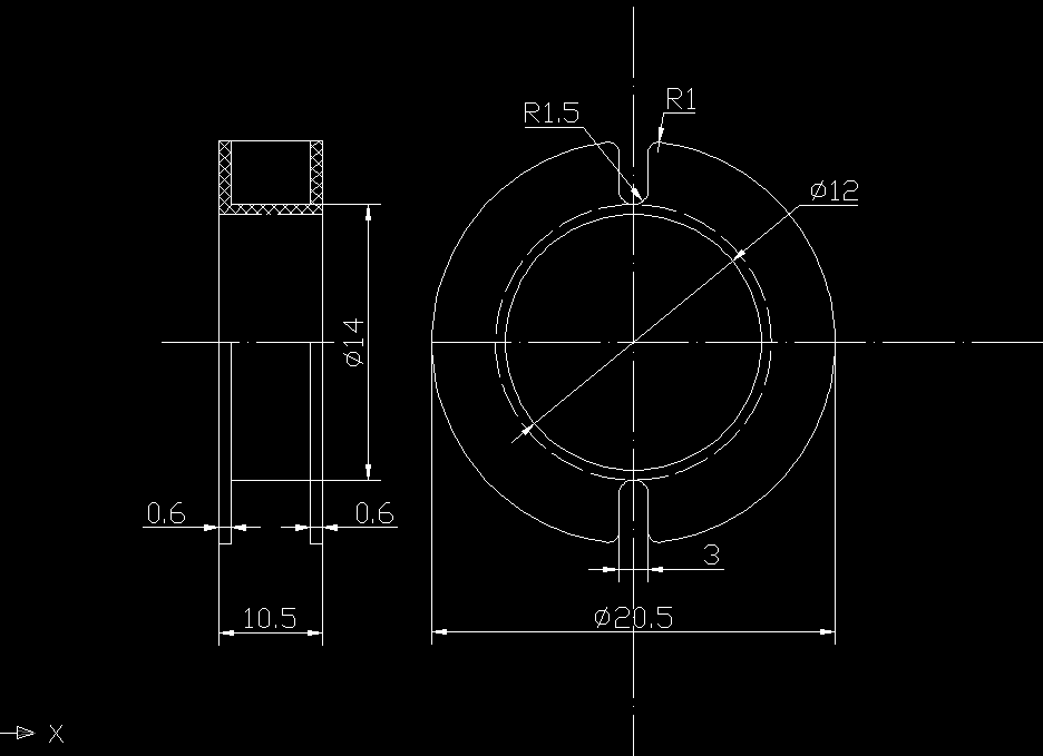 B031-骨架注塑模设计