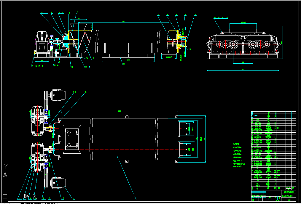 B035-JS500混凝土搅拌机机械部分设计