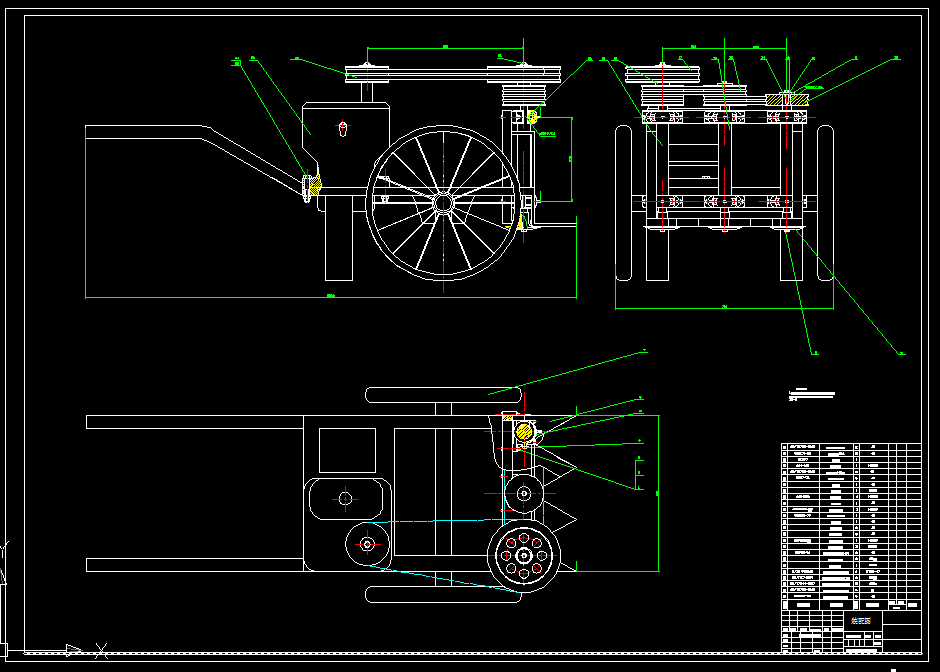 B047-茶树修剪机的设计