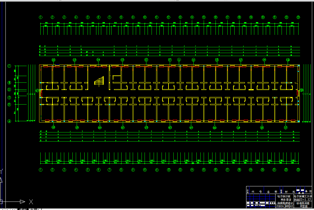 B068-哈尔滨裕景商务酒店采暖系统设计