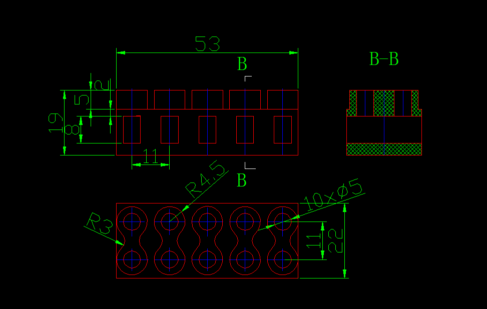 B077-电器基座注射工艺分析及模具设计