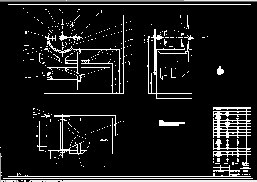B095-花生脱壳机的设计