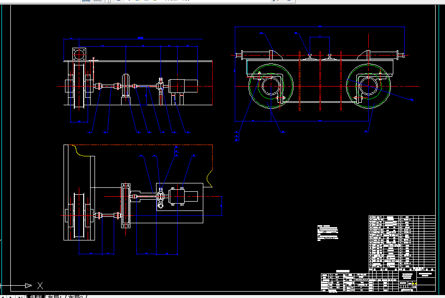 B104-10t单梁桥式起重机大车运行机构设计