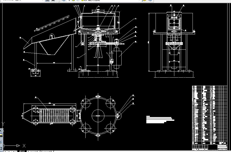 B125-果蔬原料摩擦擦皮机设计