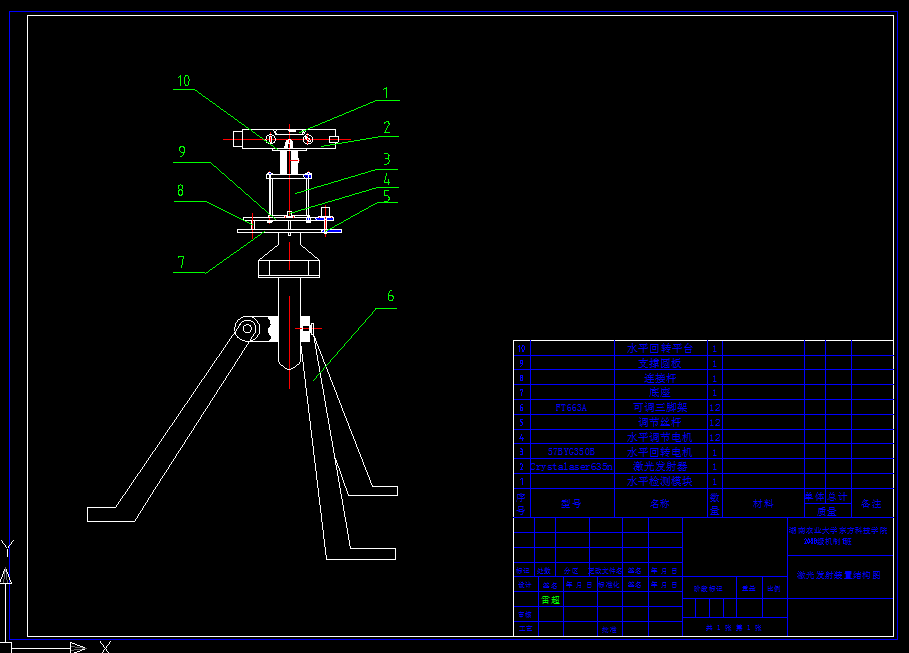 B146-自动目标追踪激光发射装置系统设计