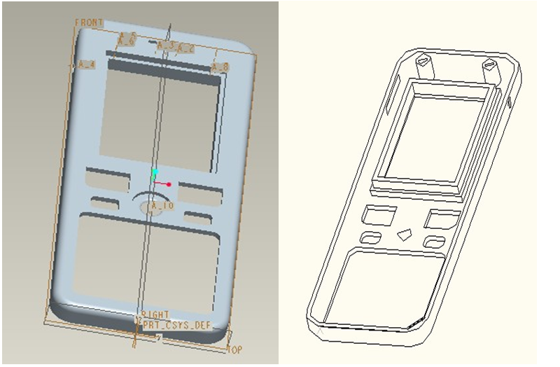 B154-手机外壳注塑模设计