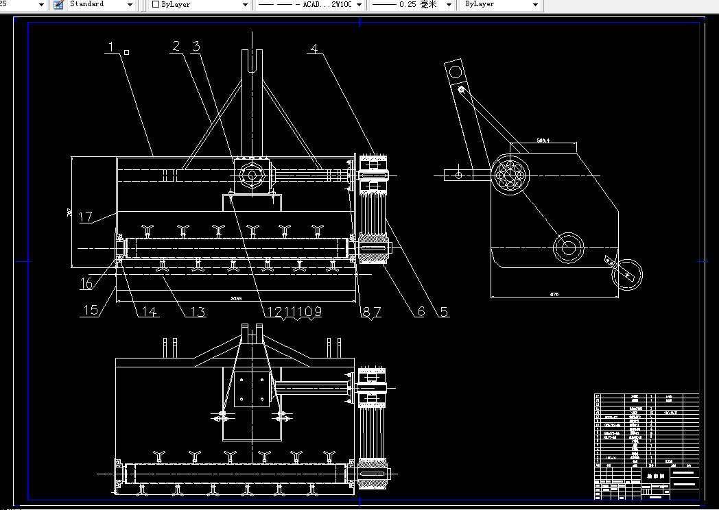 B243-棉花秸秆粉碎还田机的设计