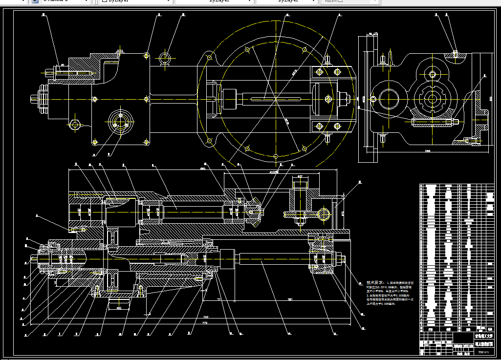 B273-Y38滚齿机滚刀箱设计