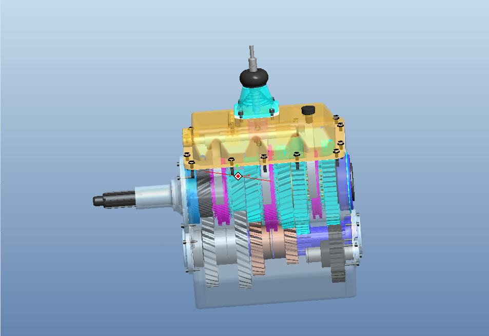B316-帕萨特B5五档变速器结构设计[含Proe三维图]