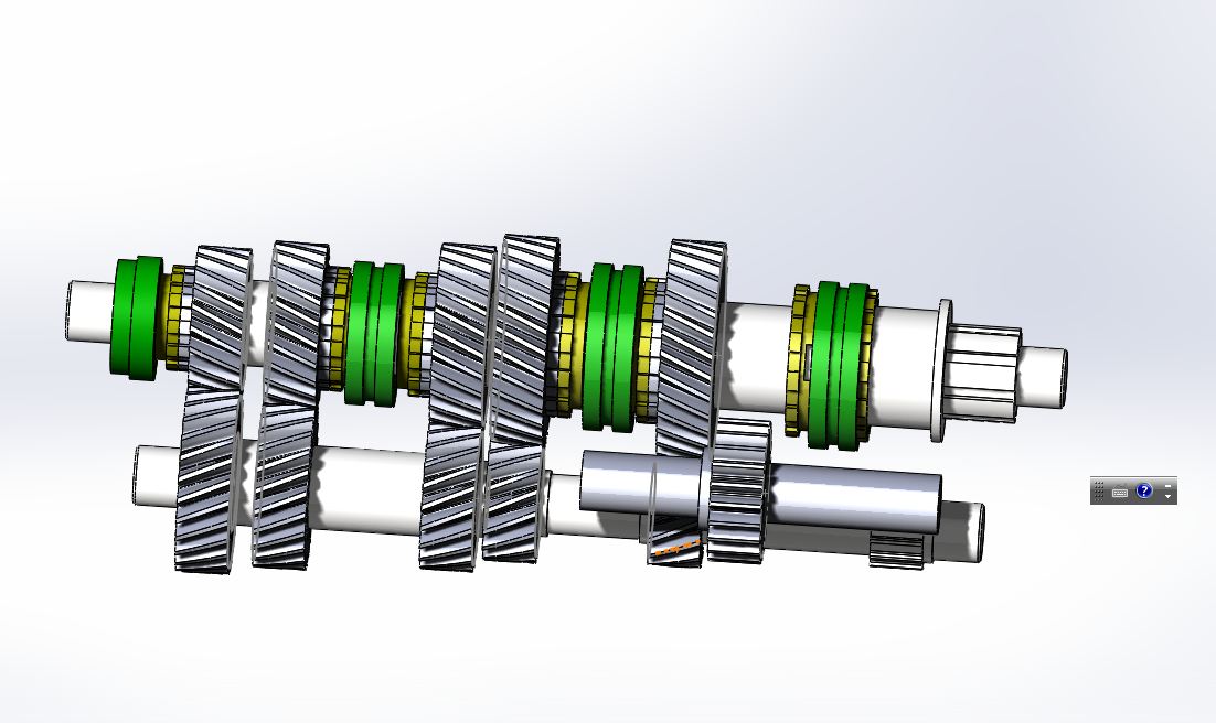 B318-通用雪佛兰赛欧二轴五档变速器设计[含SW三维图]