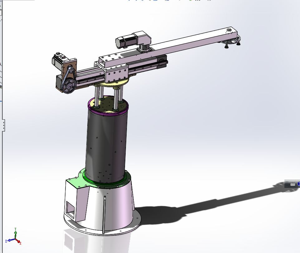 B325-上下料冲压机械手的设计[含SW三维图]