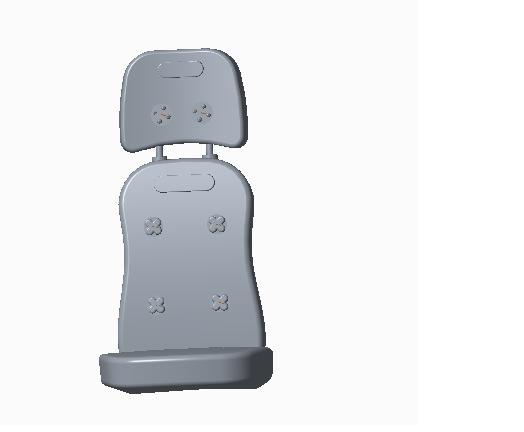 B339-家用多功能简易按摩椅设计[含Proe三维图]