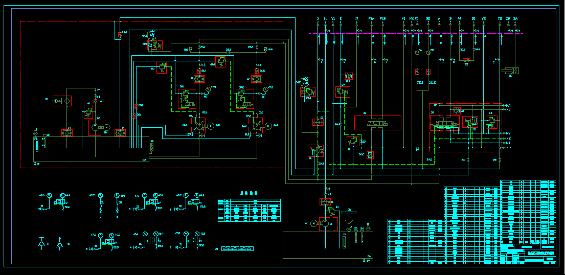B353-液压综合测试装置中泵站部分设计