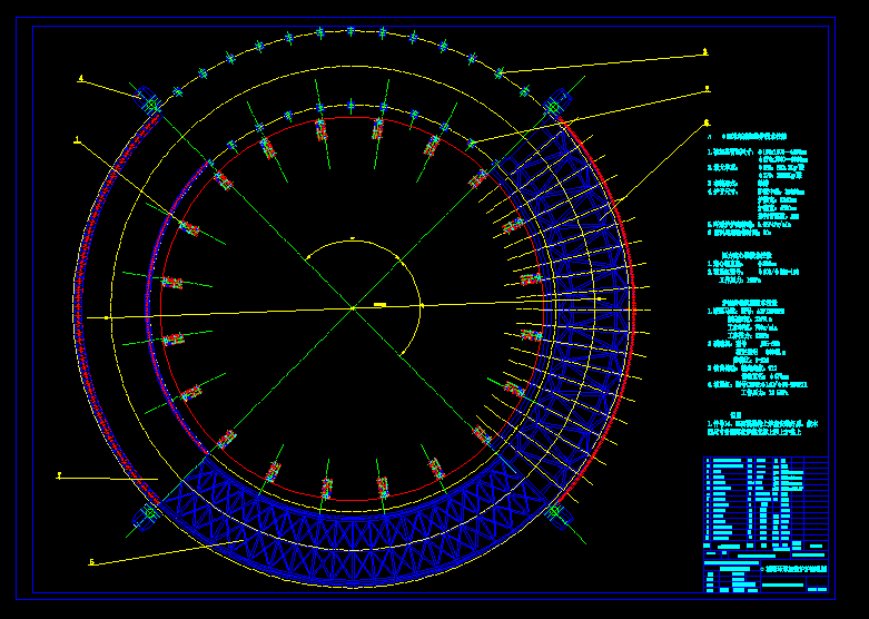 B390-Φ35m环形加热炉炉底机械设计