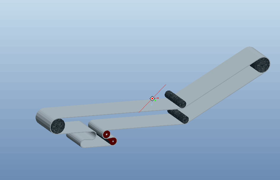 B414-高炉带式上料机设计[含Proe三维图]