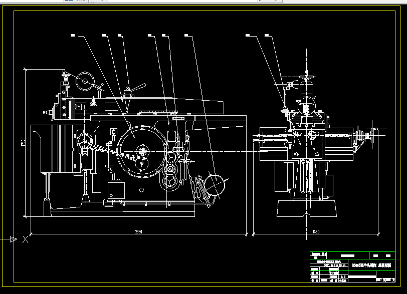 B448-刨削牛头刨床的改造设计