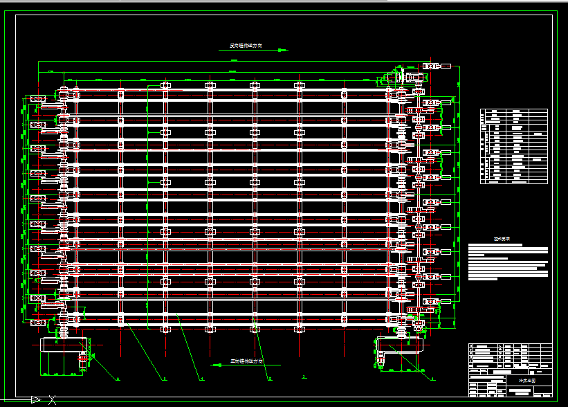 B459-无缝钢管冷床本体设计