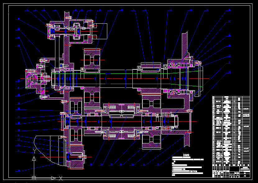 B480-CK6140车床主传动系设计