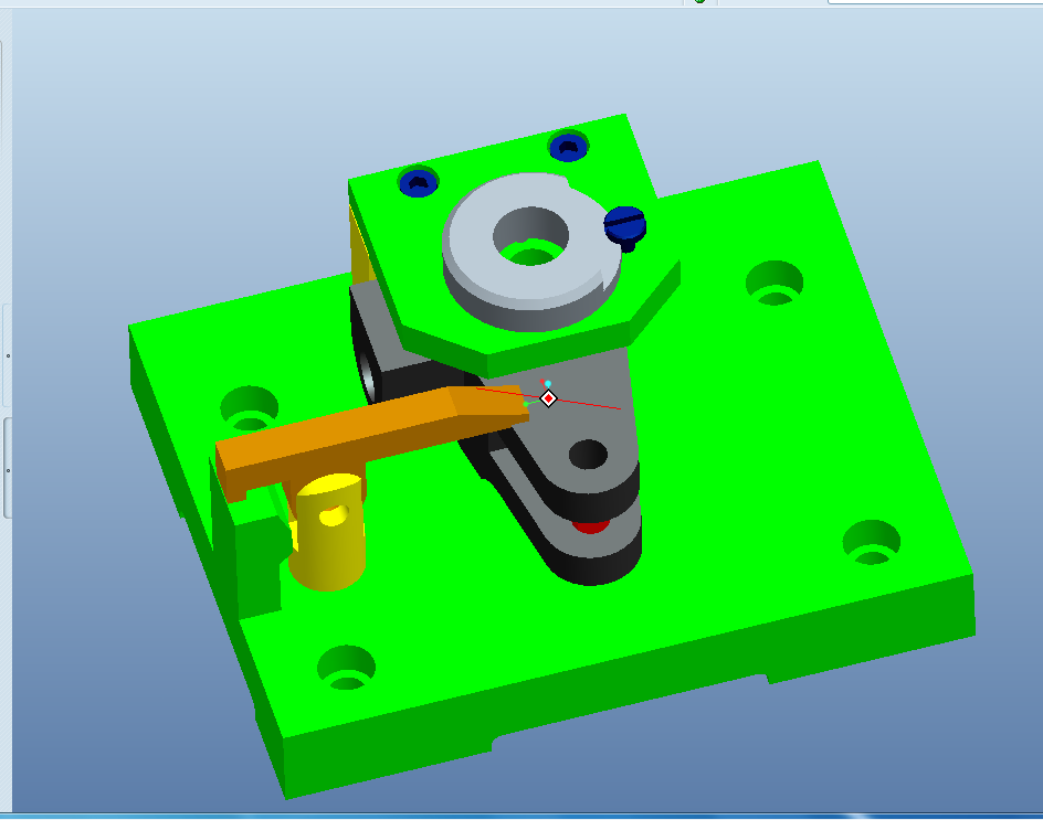 KS147-CA6140车床手柄座[831015]工艺及钻φ25孔夹具设计[含Proe三维图]