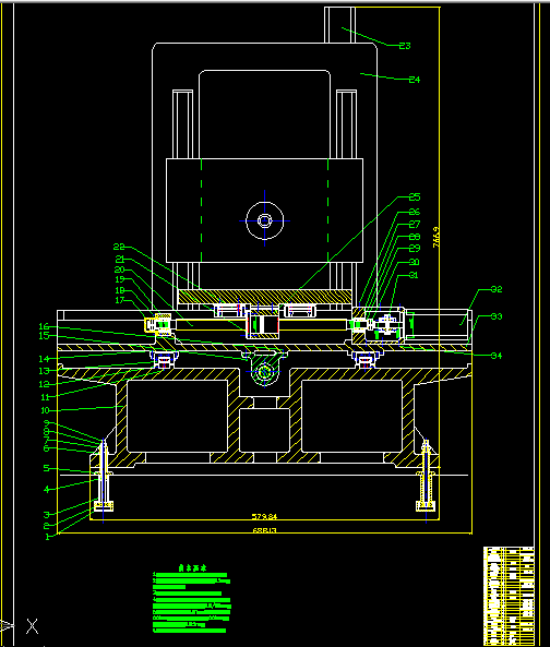 B499-立式数控镗床机械部分的设计