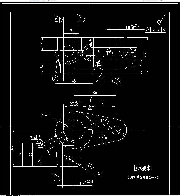 W083-CA6140车床手柄座[831015]工艺及磨R13外圆夹具设计