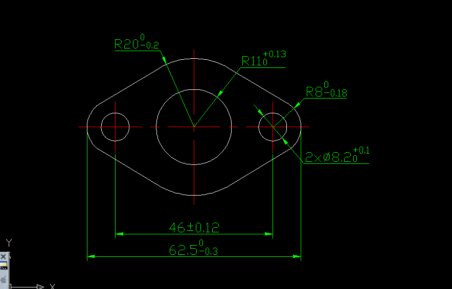 B582-法兰片[垫片]冲压模具设计-长62.5