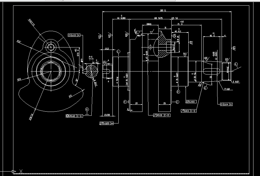 B600-曲轴的工艺设计及夹具设计