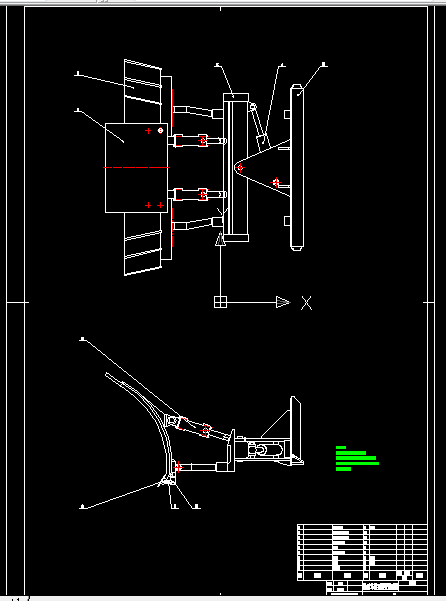 B612-犁式除雪车除雪装置设计