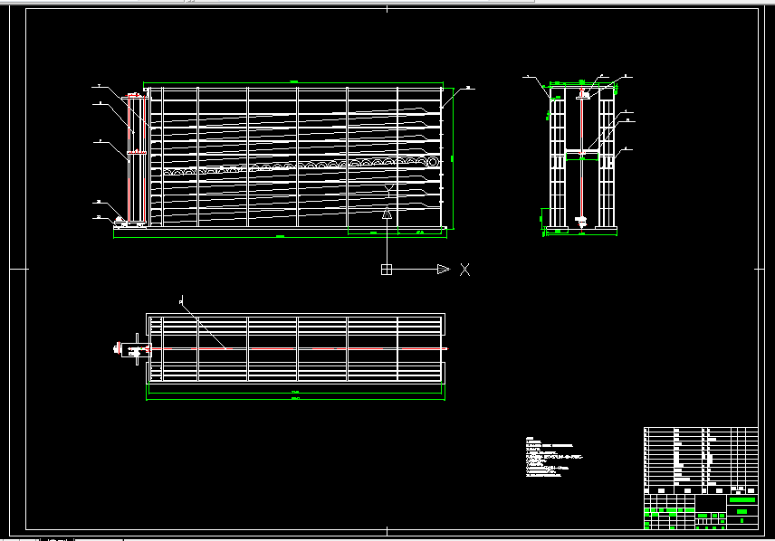 B617-轮胎存放立体仓库及自动取货机构设计
