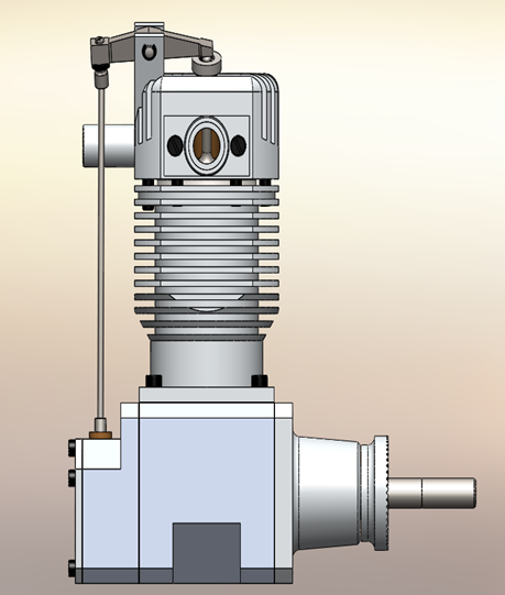 B640-单缸发动机三维可视化虚拟装配教学实验系统研究[含SW三维图]
