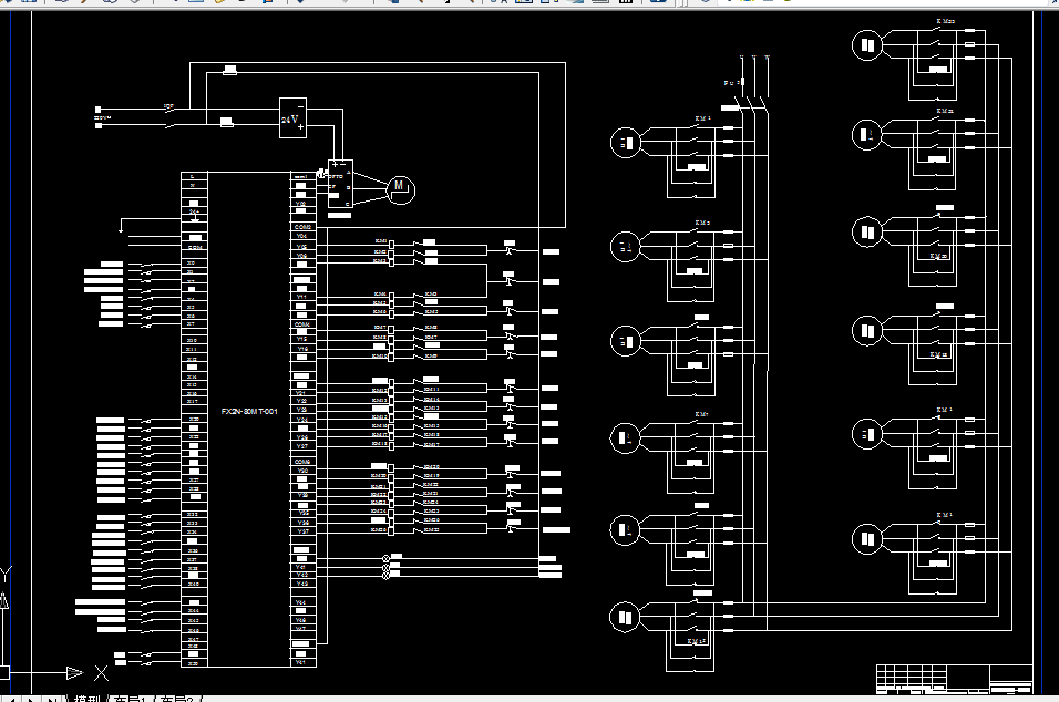 B678-城市多层泊车立体库结构及PLC控制设计