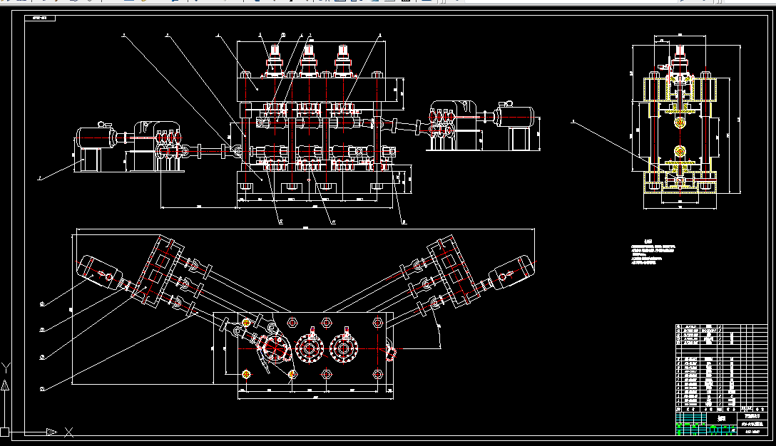 B687-七辊棒材矫直机设计