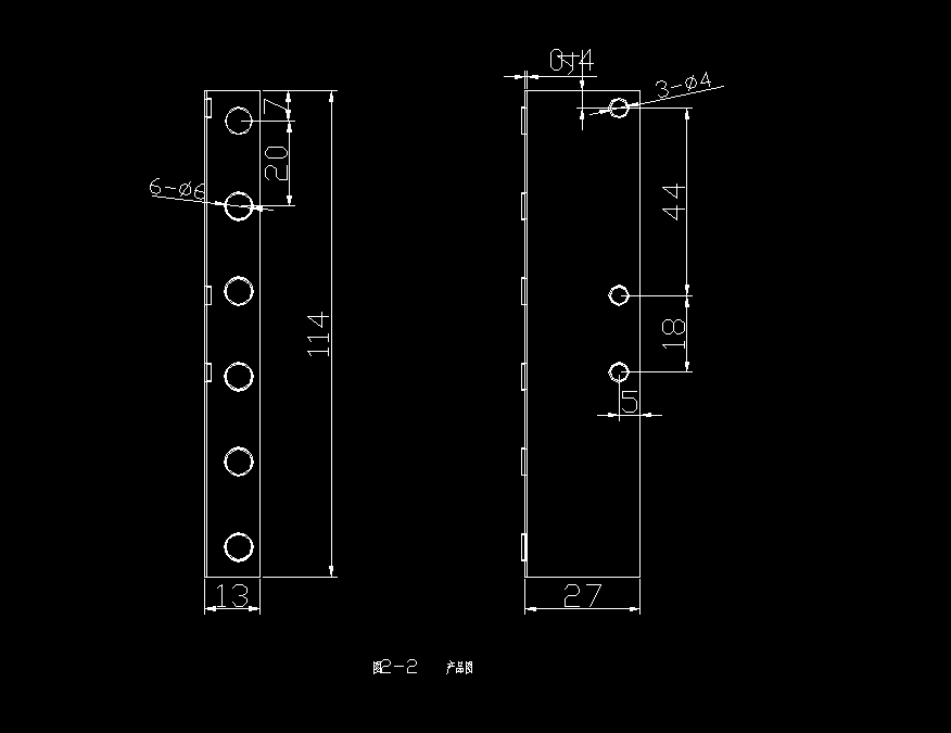 B693-直角多孔板连续模设计