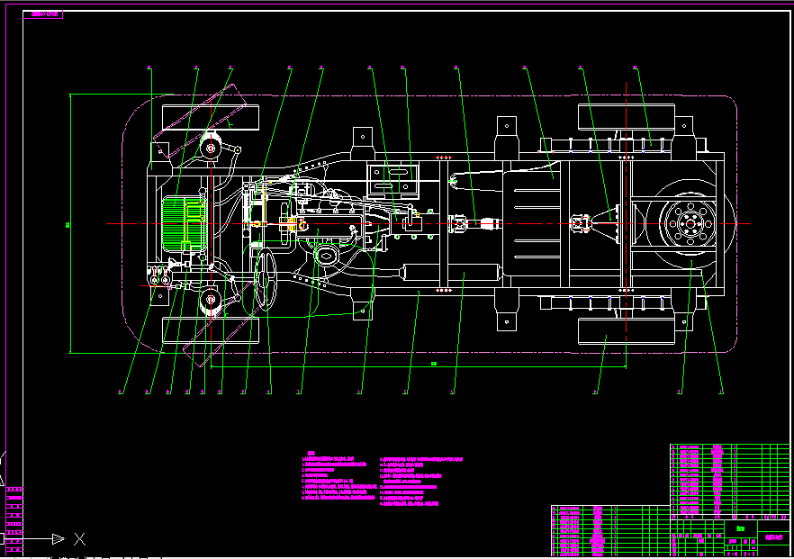 B714-GD6371轻型客车总体设计