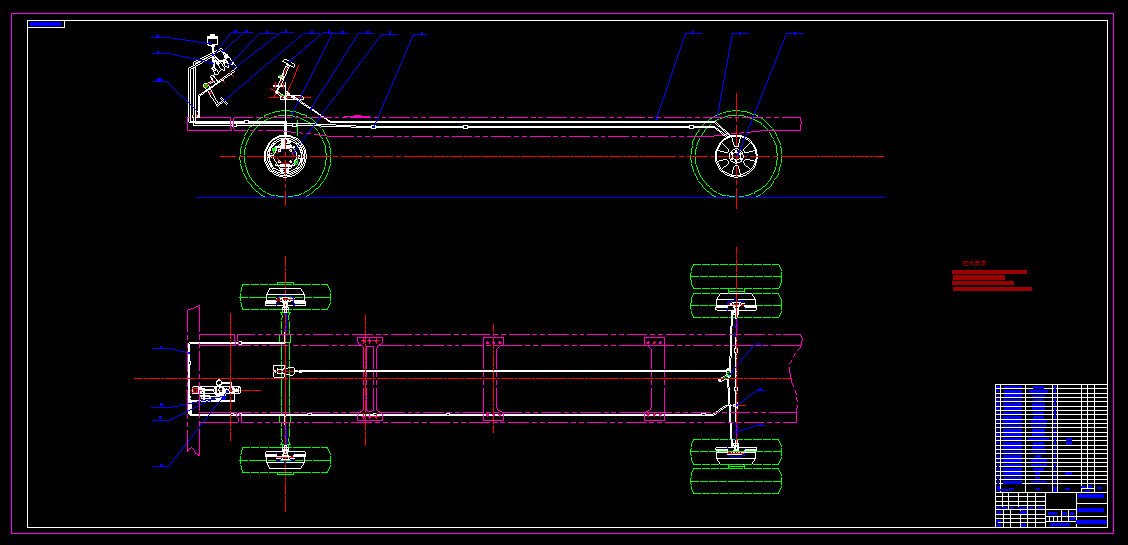 B727-柴油动力货车车架及制动系设计