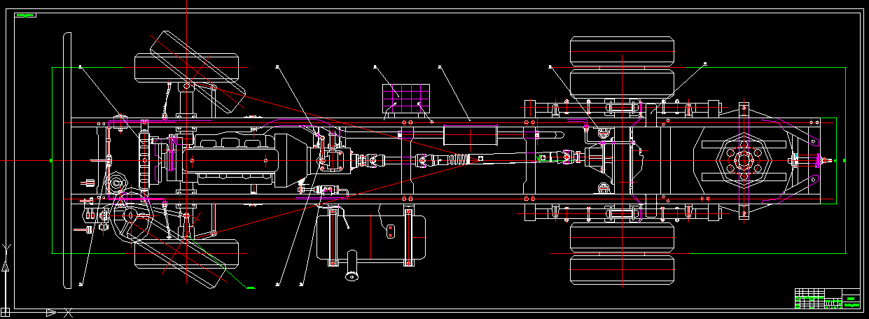 B729-柴油动力货车总体设计
