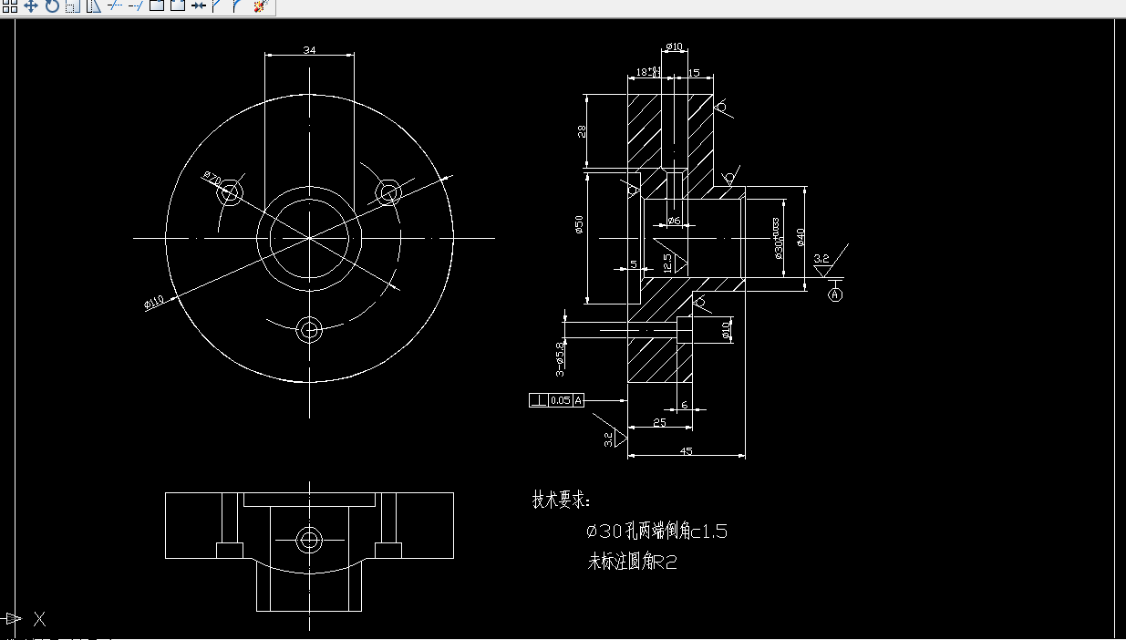 KS165-后盖加工工艺及钻侧面Φ10和Φ6孔夹具设计