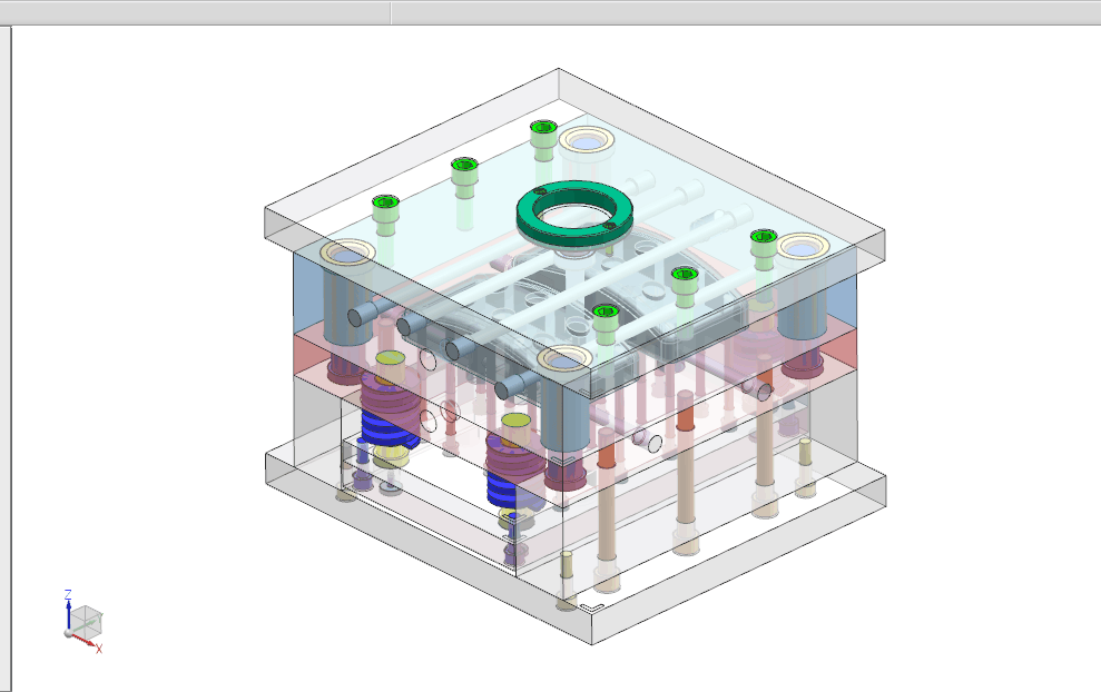 B811-外壳外盖注塑模具设计[含UG三维图]