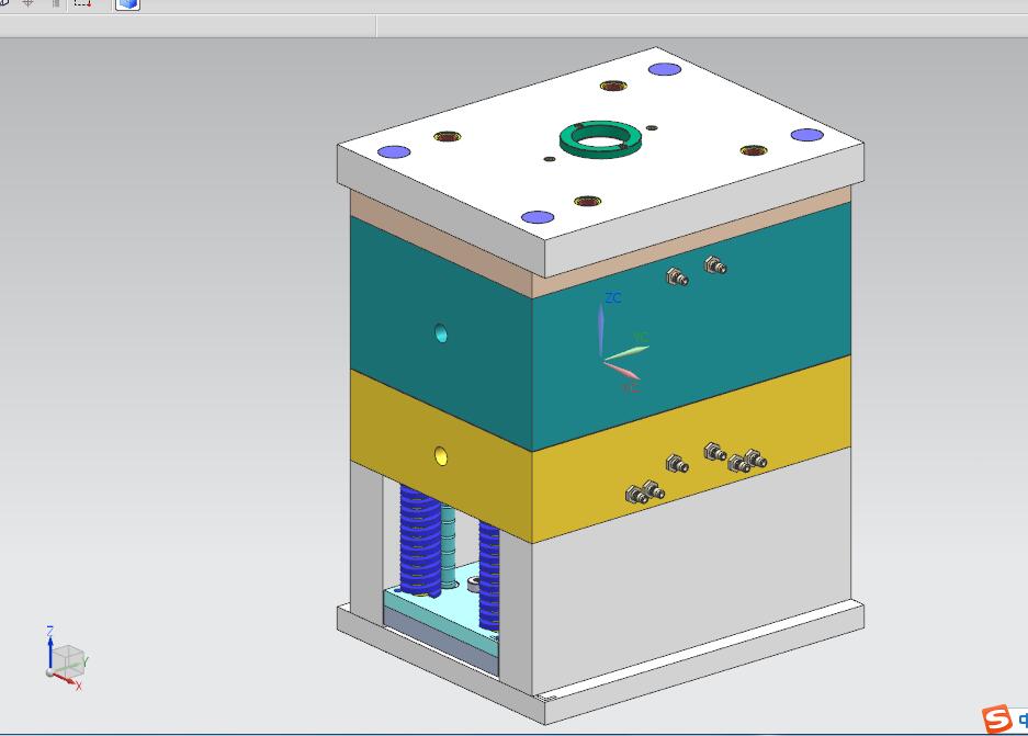 B820-桶注塑模具设计[含UG三维图]