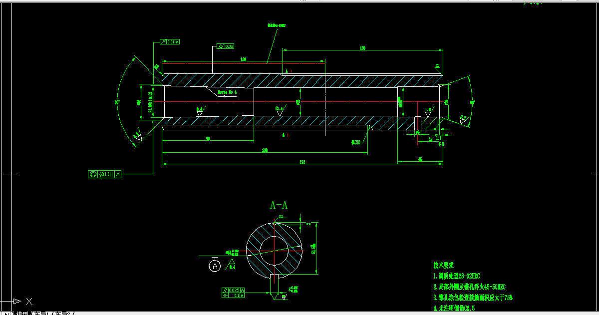 B825-车床尾座套筒零件机械加工工艺规程及铣键槽夹具设计