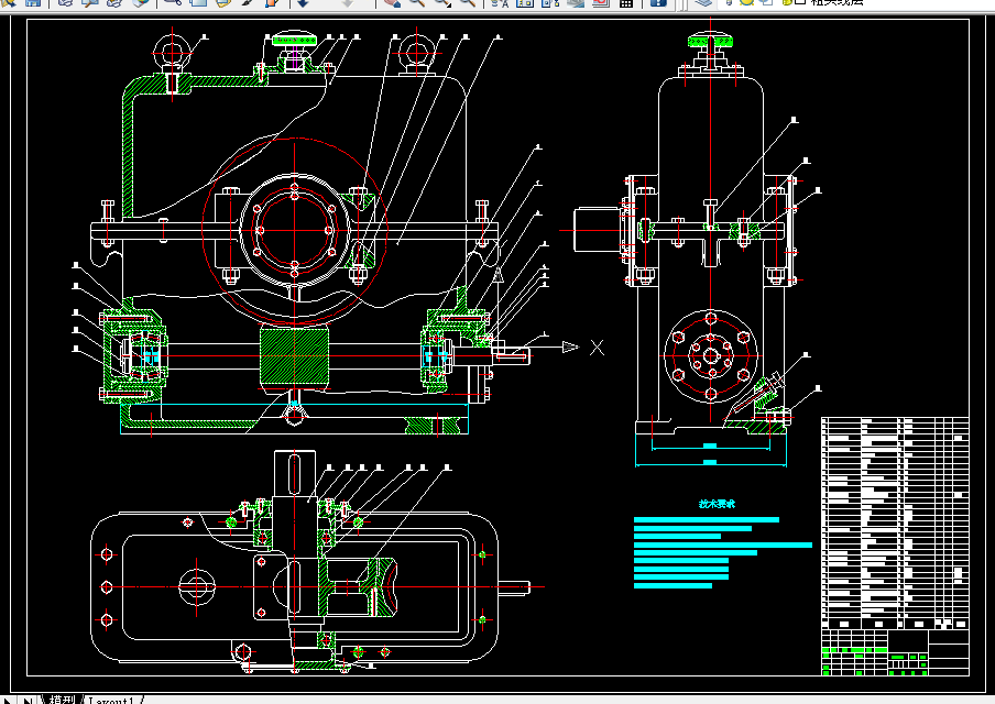 B895-一级蜗轮蜗杆减速器设计F=2.15KN,V=1.1ms,D=400mm