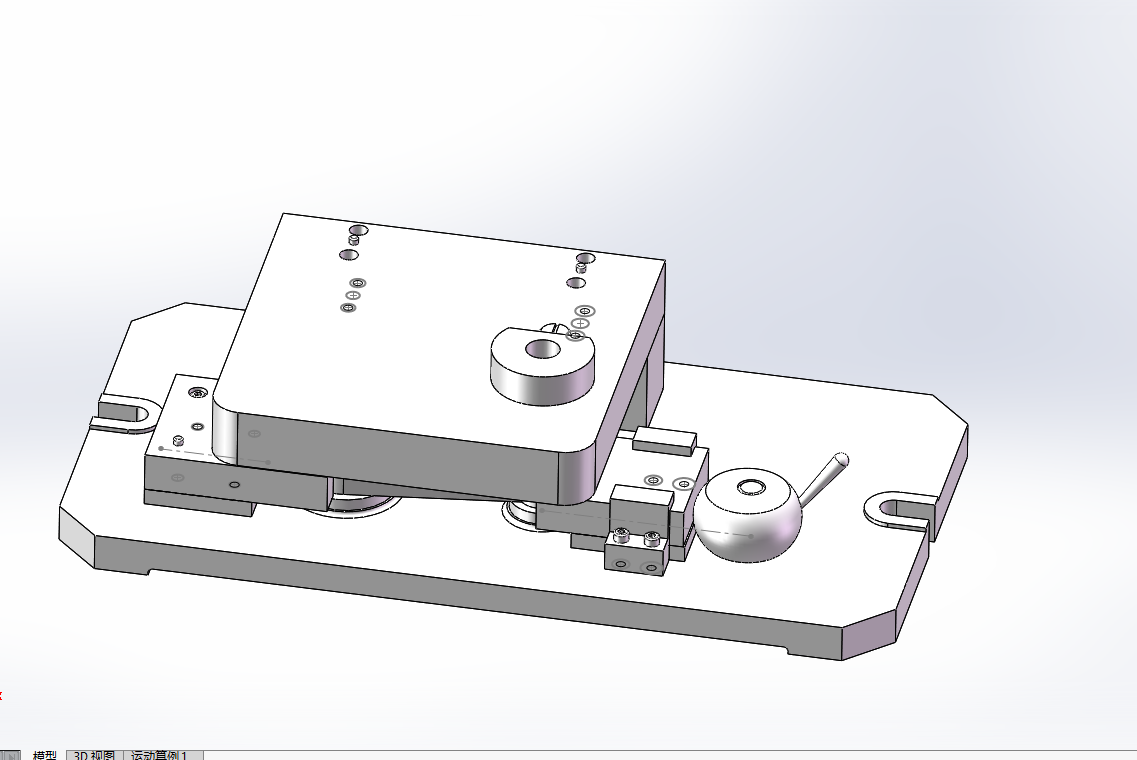 KS171B-KCSJ-01手柄零件加工工艺及钻φ22孔夹具设计【含SW三维图】
