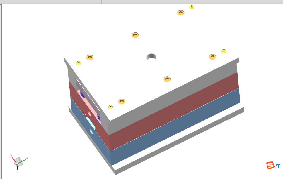 B976-随声听后盖注塑模具设计[含UG三维图]