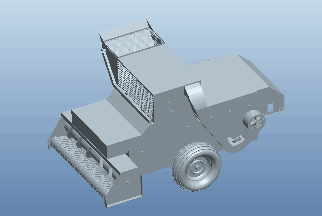 B994-花生收获机设计与仿真[含三维图]