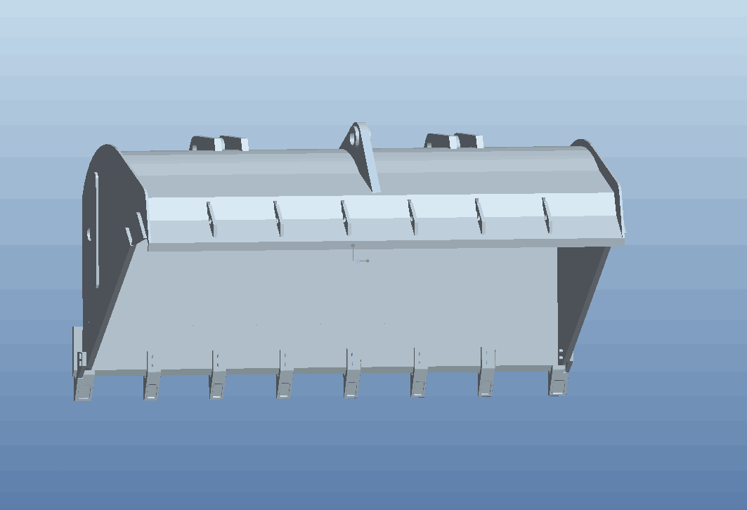 B997-ZL50装载机铲斗设计[含Catia三维图]
