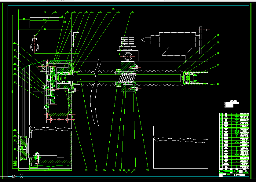 C013-CJK6032-4型数控车床设计